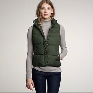J.Crew puffer vest size S